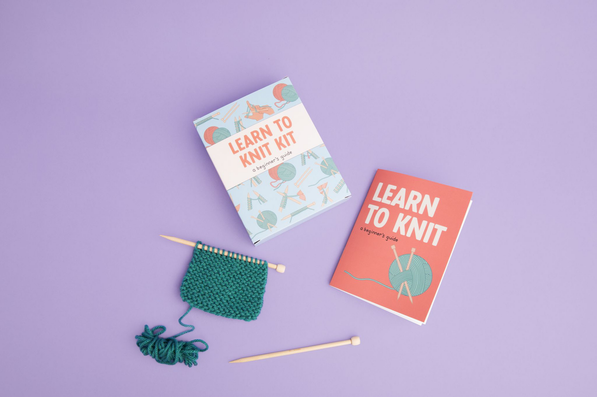 Knit Its! Tin-To-Go Knitting Kit For Beginners - Spool Knitting Fun!